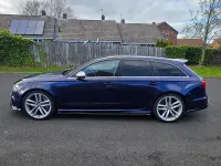 Used Audi RS6 Performance 560 HP (411 kW) 2013 Blue Estate