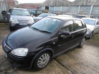Second-hand Vauxhall Corsa Design Edition 75 CP (55 kW) 2005 Negru Hatchback
