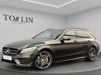 Used Mercedes C250 AMG Line Premium Plus 204 HP (150 kW) 2016 Black Estate