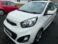 Used Kia Picanto 68 HP (50 kW) 2015 White Hatchback