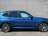 Used BMW X3 M Sport 187 HP (137 kW) 2020 Blue SUV