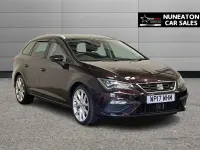 Used Seat Leon ST FR 150 HP (110 kW) 2017 Purple Estate