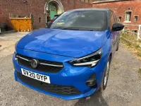Used Vauxhall Corsa SRi 100 HP (73 kW) 2020 Blue Hatchback