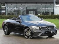 Used Mercedes E400 AMG Line Premium Plus 334 HP (245 kW) 2019 Black Cabriolet