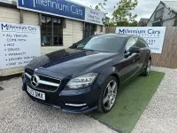 Used Mercedes CLS350 Shooting Brake AMG 2013 Blue Estate