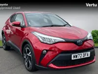 Used Toyota C-HR Design 122 HP (89 kW) 2022 Scarlet flare (pearlescent paint) SUV