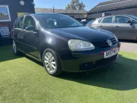 Used VW Golf V Match 105 HP (77 kW) 2007 Black Hatchback