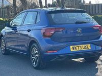 Used VW Polo Life 95 HP (69 kW) 2023 Blue Hatchback