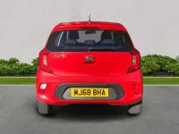 Second-hand Kia Picanto 66 CP (48 kW) 2018 Roșu Hatchback