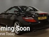 Used Mercedes SLK200 AMG 184 HP (135 kW) 2011 Black Cabriolet
