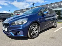 Used BMW 218 Sport Line 2017 Blue MPV