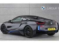 Used BMW i8 Comfort Edition 374 HP (275 kW) 2019 Sophisto grey / bmwi blue accent Cabriolet