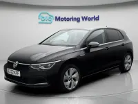 Used VW Golf VIII Style 131 HP (96 kW) 2022 Black Hatchback
