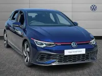 Used VW Golf VII GTI Clubsport 300 HP (220 kW) 2021 Blue Hatchback