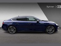 Used Audi A5 Sportback S-Line 200 HP (147 kW) 2022 Blue Hatchback