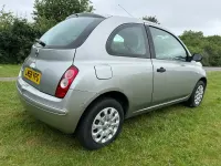 Used Nissan Micra Visia 79 HP (58 kW) 2008 Silver Hatchback