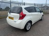 Used Nissan Note Acenta Premium 90 HP (66 kW) 2015 White Hatchback