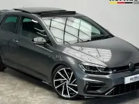 Begagnad VW Golf VII R 300 HK (220 kW) 2019 Grå Halvkombi