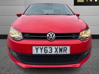 Begagnad VW Polo Edition 60 HK (44 kW) 2013 Röd Halvkombi