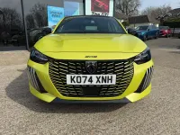 Second-hand Peugeot 208 GT 99 CP (72 kW) 2025 Galben Hatchback