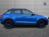 Used VW T-Roc Black Edition 110 HP (80 kW) 2021 Blue SUV