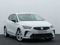 New Seat Ibiza FR First Edition 2026 White Hatchback