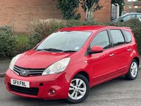 Used Nissan Note Acenta 2011 Red MPV