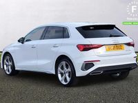 Used Audi A3 Sportback e-tron S-Line 2021 White Hatchback