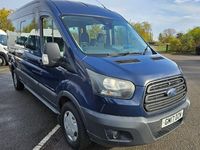 Used Ford Transit 125 HP (91 kW) 2017 Blue MPV