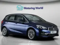 Used BMW 220 Active Tourer Luxury Line 187 HP (137 kW) 2018 Blue MPV