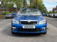Begagnad Skoda Octavia vRS 200 HK (147 kW) 2011 Blå Kombi