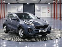 Used Kia Sportage 114 HP (83 kW) 2016 Blue SUV