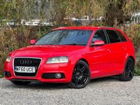 Used Audi A3 S-Line 2010 Red Hatchback