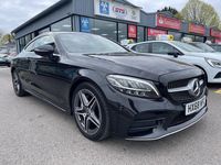 Usado Mercedes C220 AMG line 2018 Preto Coupé
