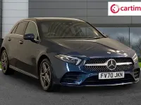Used Mercedes A250 AMG Line Premium Plus 2020 Blue Hatchback