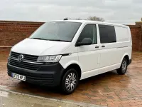 Used VW T6.1 150 HP (110 kW) 2021 White Van