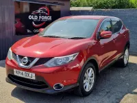 Used Nissan Qashqai Acenta 130 HP (95 kW) 2014 Red SUV