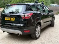 Used Ford Kuga Zetec 150 HP (110 kW) 2017 Black SUV