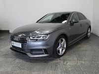 Używany Audi A4 S-Line 190 KM (139 kW) 2017 Szary Sedan/Limuzyna
