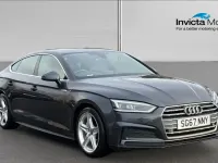 Begagnad Audi A5 S-Line 190 HK (139 kW) 2017 Grå Sportkupé