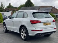 Used Audi Q5 S-Line 190 HP (139 kW) 2015 White SUV