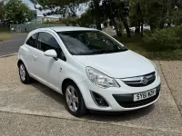 Used Vauxhall Corsa 2011 White Hatchback