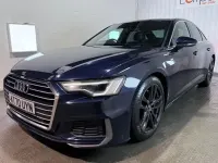 Usado Audi A6 S-Line 286 CV (210 kW) 2020 Azul Berlina