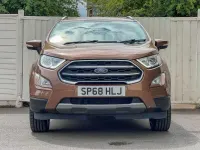 Used Ford Ecosport Titanium 125 HP (91 kW) 2018 Brown SUV