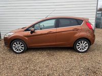 Used Ford Fiesta Titanium 2016 Brown Hatchback