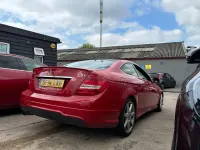 Second-hand Mercedes C250 Sport Edition 2014 Roșu Coupe