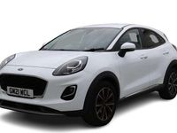 Used Ford Puma Titanium 125 HP (91 kW) 2021 White SUV