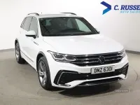 Used VW Tiguan R-line Edition 150 HP (110 kW) 2024 White SUV
