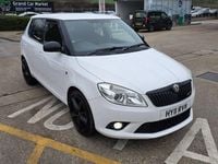 Used Skoda Fabia vRS 2011 White Hatchback