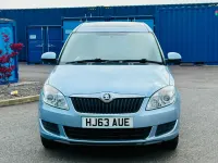 Used Skoda Roomster SE 105 HP (77 kW) 2013 Blue MPV